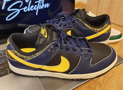 vintage michigan dunk low